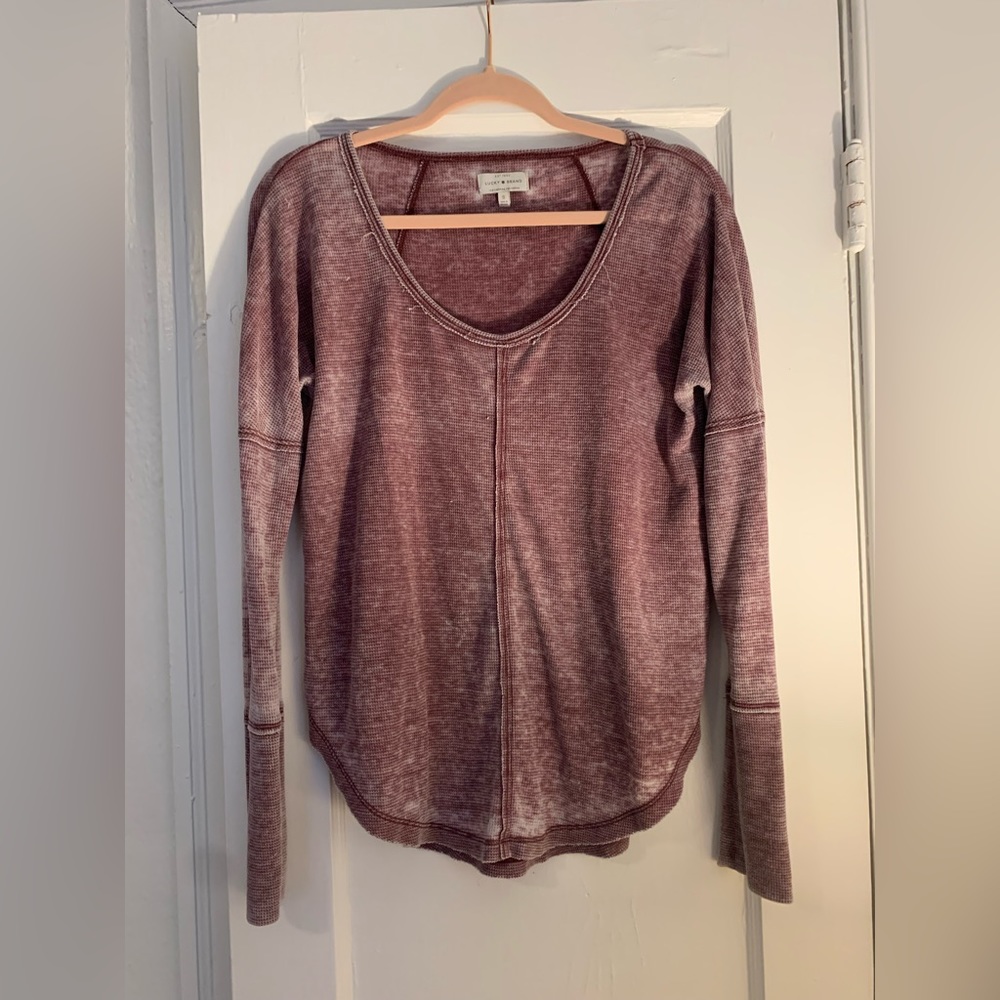 Lucky Brand purple long sleeve!